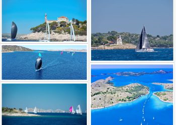 FOTO IZVJEŠTAJ Spektakularni kadrovi jedriličarskog spektakla s Kornata