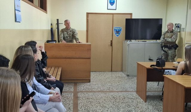 FOTO Studenti Pravnog fakulteta na praksi u MUP-u HNŽ