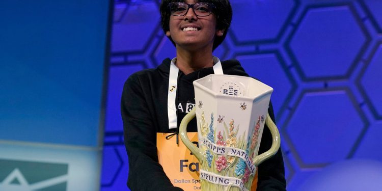 Faizan Zaki, 13 godina, pobjeđuje 2025. pravopisnu pčelinju nakon što je ušao u drugo mjesto prošle godine