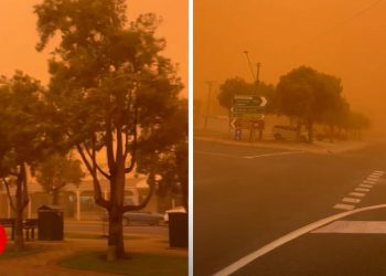 GAT: Oluja opasne prašine postaje Sky Eerie Orange | Vijesti