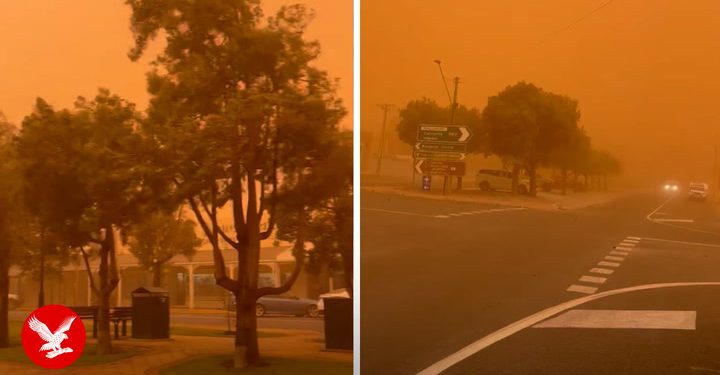 GAT: Oluja opasne prašine postaje Sky Eerie Orange | Vijesti