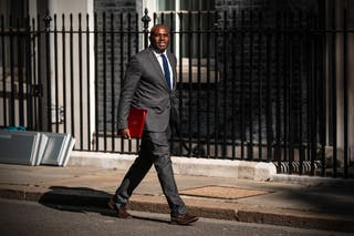 Britanski ministar vanjskih poslova David Lammy stiže prisustvovati tjednom sastanku kabineta u ulici 10 Downing Street
