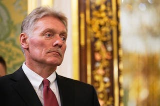 Glasnogovornik Kremlja Dmitrij Peskov prisustvuje sastanku u Kremlju u Moskvi