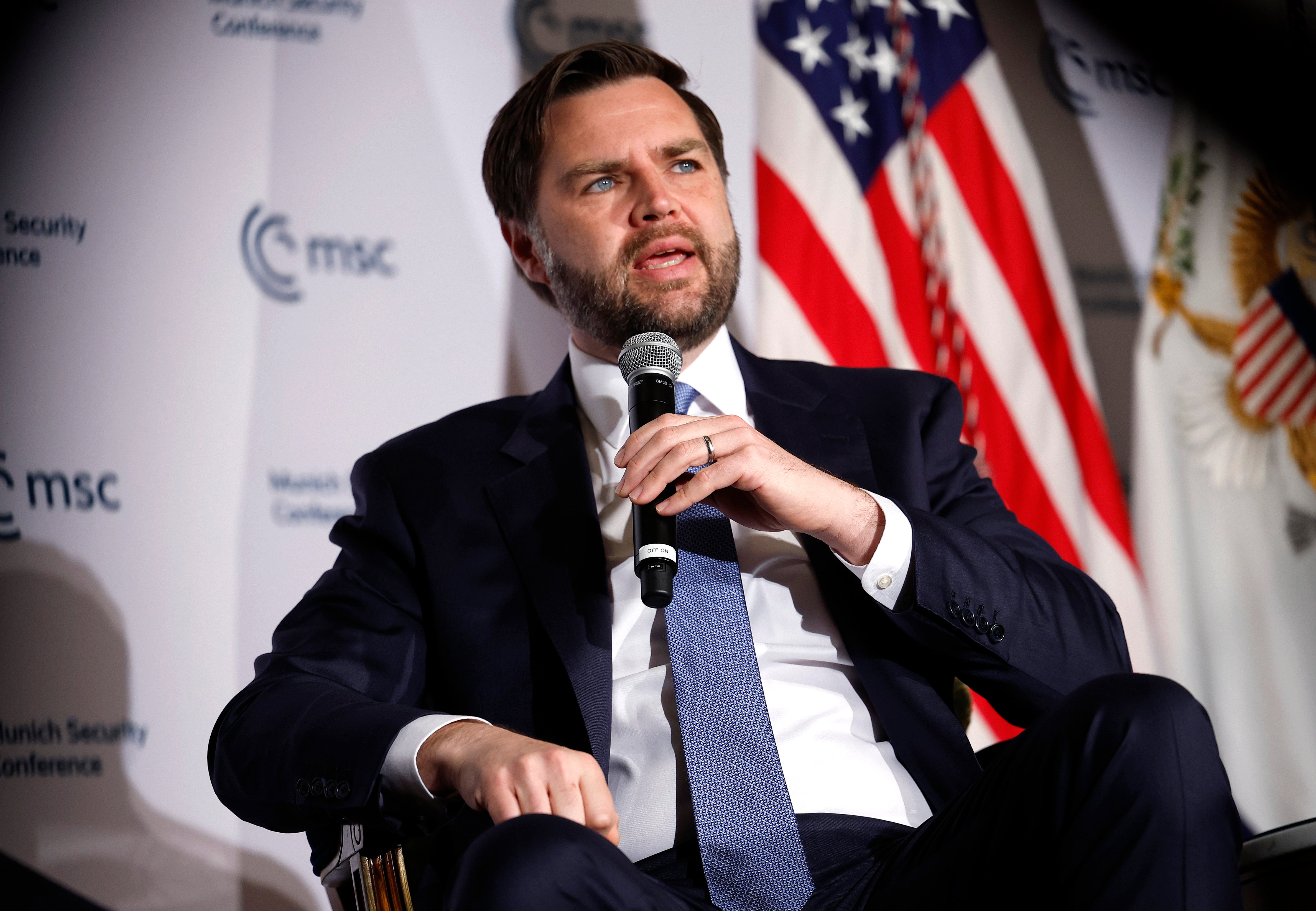 Potpredsjednik JD Vance razgovarao je s sigurnosnom obranom u Münchenu i nastojao umanjiti razgovore o raspršivanju između Sjedinjenih Država i Europe