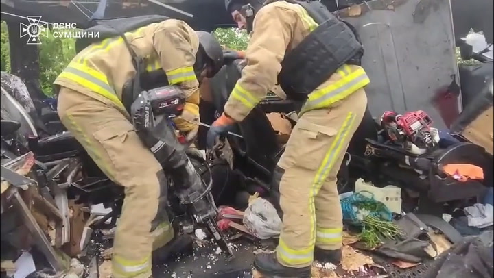 Gledajte: razorno nakon ruskog štrajka na civilni autobus | Vijesti