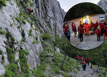 HGSS Zadar spašavao stranog turista u Paklenici
