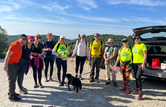 HPD Sniježnica u radnom posjetu Mljetu: “Umjesto prvih ovogodišnjih kupanja, radije smo se okupali u znoju” (FOTO)