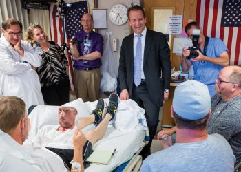 He received the gift of someone else’s face in a 56-hour surgery. What came next was complex