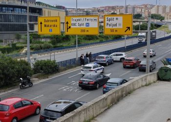 I dalje prometni kolaps zbog prometne nesreće na ulazu u Split, naoružajte se strpljenjem