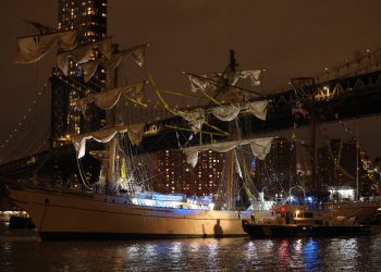 Ikonični most Brooklyn nije pretrpio značajnu strukturnu štetu kada se meksička mornarica srušila u raspon ubijajući dva