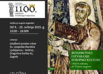 Izložba ‘Benediktinci stvaranje europske kulture’ za 1100 godina hrvatskog kraljevstva u Zagrebu