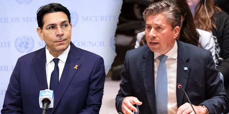 Izraelski UN veleposlanik zabija humanitarni poglavar zbog optužbe za genocid u Gazi