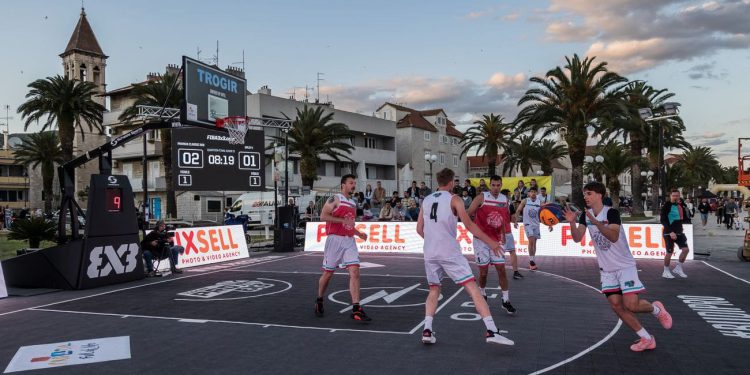 Jedinstveni PRO 3×3 Tour 2025. driven by Opel nastavljen dvodnevnim trogirskim turnirom pred brojnom publikom