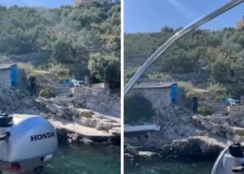 Kamenjem gađao turiste u uvali u Dalmaciji: “Psovao je i prijetio da će nas ubiti”