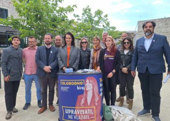 Koalicije Slobodno i Snaga juga poslale zadnje poruke pred izbore: “Promjena je moguća i počinje upravo s vašim glasom” (FOTO)