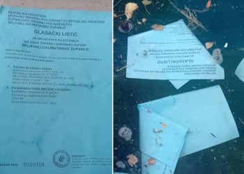 Kud plove “vaši” glasovi? Glasački listići dva dana prije izbora završili u moru kod Pučišća na Braču!