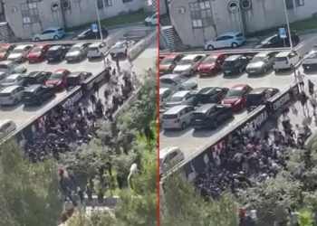 Masovna tučnjava Torcide i BBB-a u Splitu uoči utamice (VIDEO)
