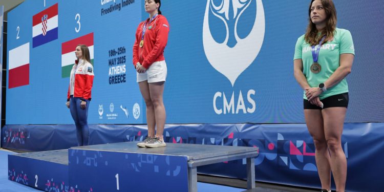 Mirela Kardašević osvojila dva zlata i oborila dva svjetska rekorda u ronjenju na dah; Sandra Žuvela osvojila dva srebrna odličja!