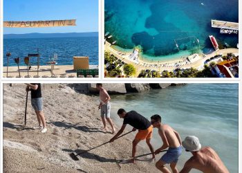 Mještani Sumartina traže legalizaciju plaže: „Prije je bilo samo kamenje, sada mjesto za kupanje, sport i zajedništvo“