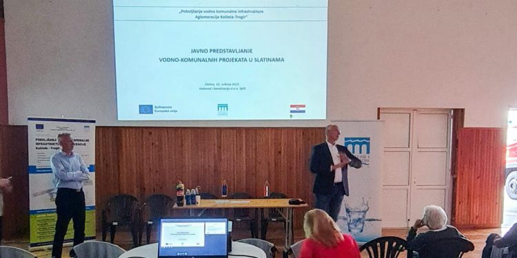 Mještanima Slatina predstavljeni vodno-komunalni projekti koje provodi Vodovod i kanalizacija Split