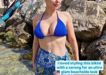 Modeli Helen Flanagan Skimpy kupaći kostima za novi Primark oglas – nakon što je zvijezda ‘slomljena’ priznala da je izgubila sreću od 3,5 milijuna funti