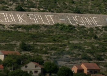 Mural dug kao Poljud: Ovo je jedan od najvećih murala posvećenih Hajduku