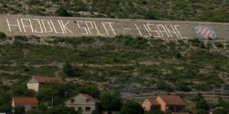 Mural dug kao Poljud: Ovo je jedan od najvećih murala posvećenih Hajduku