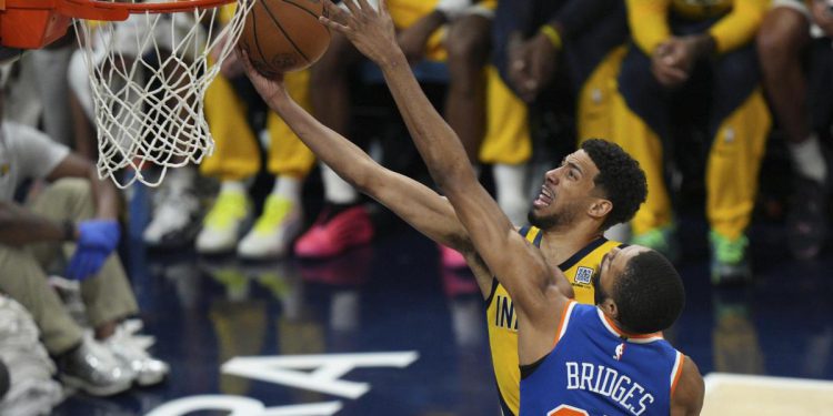 NBA doigravanje Indiana New York