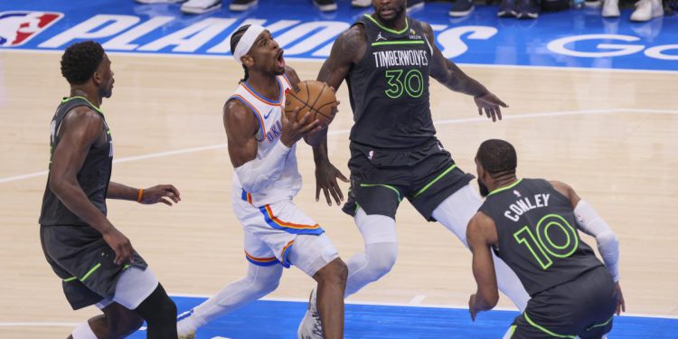 NBA rezultati doigravanje Oklahoma City Minnesota