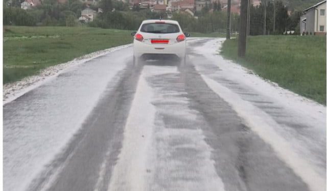 Nevrijeme s krupom pogodilo Tomislavgrad i okolicu