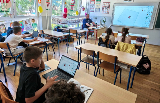 Održane radionice izrade 3D modela staništa za čiope u osnovnim školama