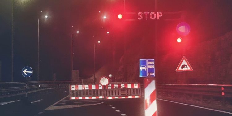 Omiška obilaznica bila je zatvorena za sav promet