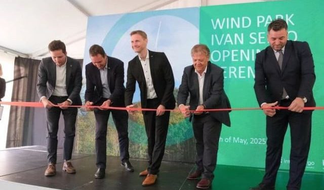 Otvorena vjetroelektrana Ivan Sedlo vrijedna 70 milijuna KM