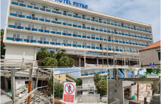 Počela obnova hotela “Petka”, ali nitko ne zna kad će završiti (FOTO)