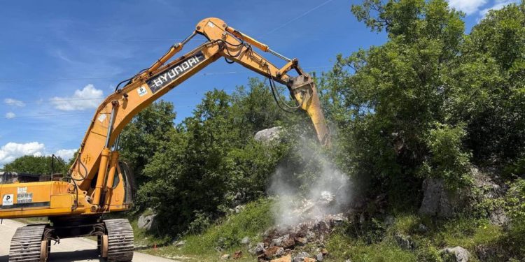 Početak radova na rekonstrukciji i izmještanju županijske ceste u Gornjim Vinjanima