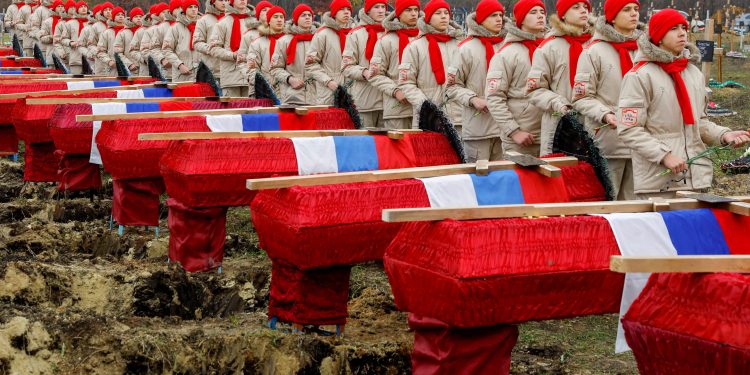 Poimence identificirano 110 tisuća poginulih ruskih vojnika