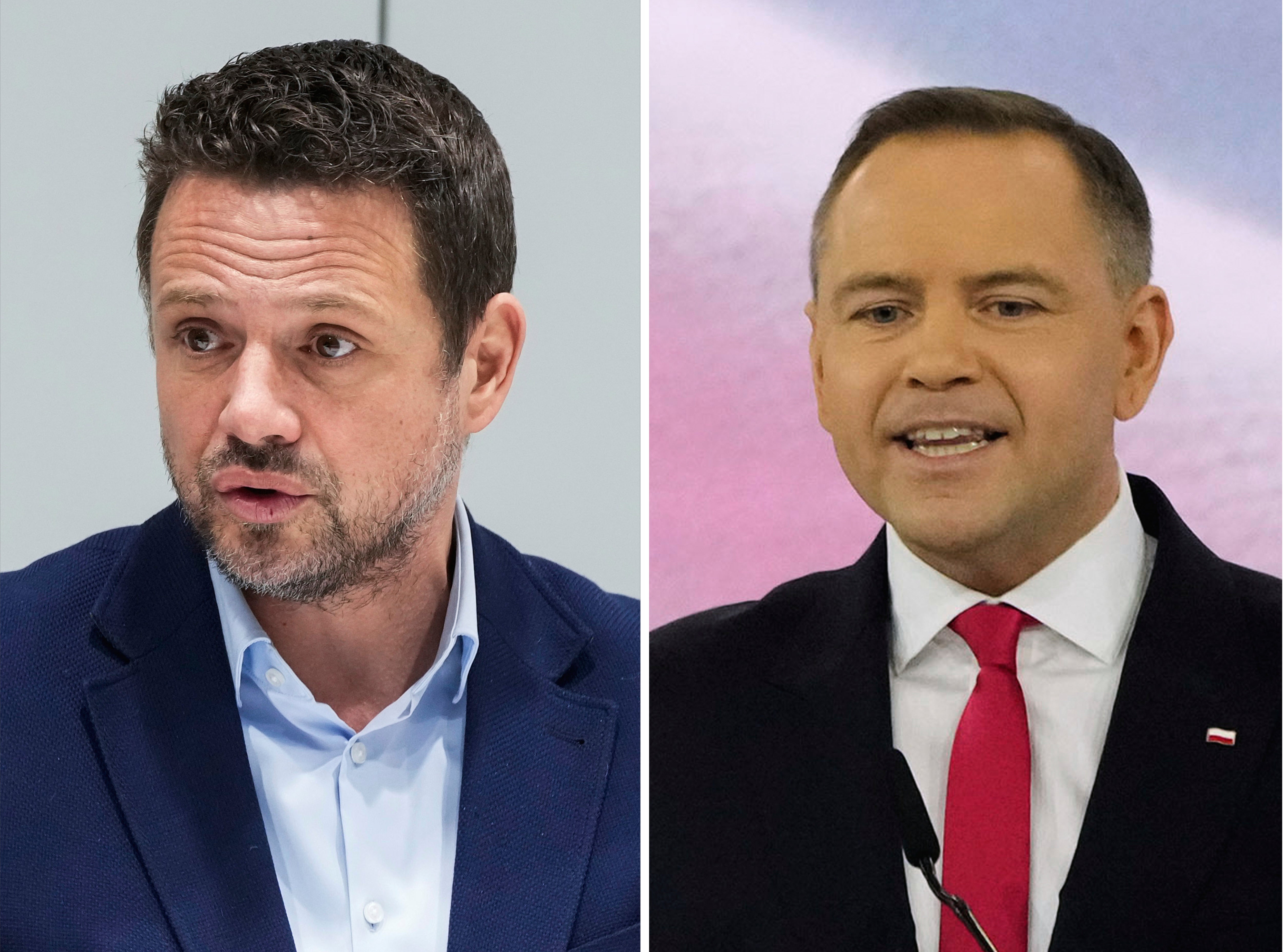 Kandidati za predsjedničke izbore Poljske Rafal Trzaskowski i Karol Nawrocki
