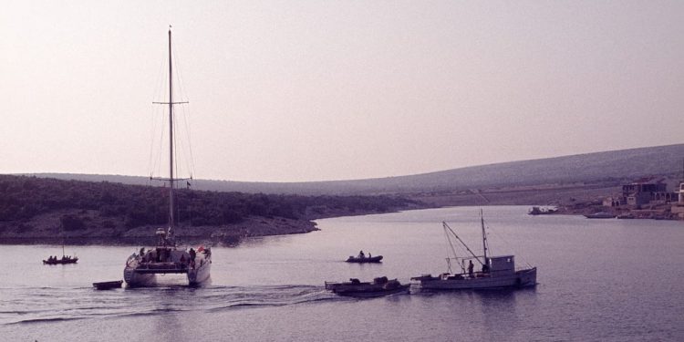 Potonuće ratnog jedrenjaka ¨Marie Gabrielle¨ iz Drugog svjetskog rata 1944. g u uvali Jaz na otoku Pagu