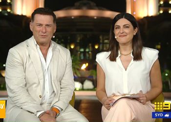 Povratak danas show je domaćin „Out of Touch“ izlet u Dubai i ostati u hotelu od 1500 dolara po noći tijekom smrtonosnih poplava NSW-a-dok supruga Karla Stefanovića Jasmine označava i pokazuje svoje luksuzne iskopine