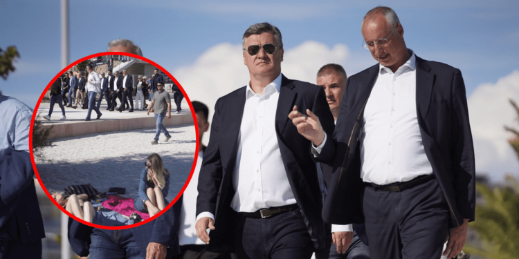 Predsjednik Milanović je na Žnjanu mogao vidjeti puno više od radova