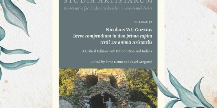 Predstavljanje kritičkog izdanja Gučetićevih komentara Aristotelove De anima u Znanstvenoj knjižnici