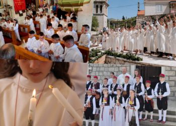 Prekrasni mališani: Prva pričest diljem Dubrovačko-neretvanske županije (FOTO)
