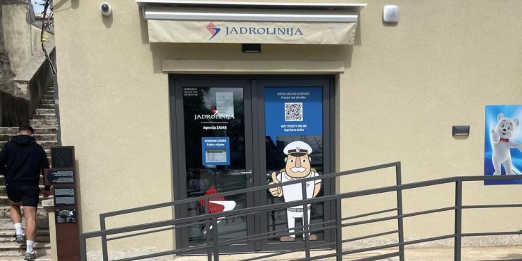 Prodajno mjesto Jadrolinije u Zadru ponovno otvara svoja vrata na staroj adresi