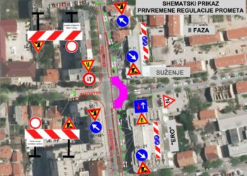 Promjena regulacije prometa u centru Mostara zbog radova