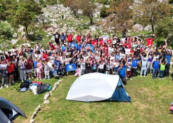 Rekordno izdanje dječjeg kampa Adrion: Više od stotinu malih planinara spavalo pod zvijezdama Biokova