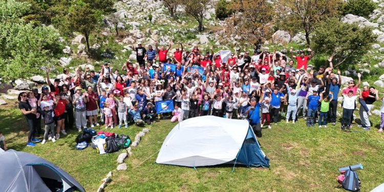 Rekordno izdanje dječjeg kampa Adrion: Više od stotinu malih planinara spavalo pod zvijezdama Biokova