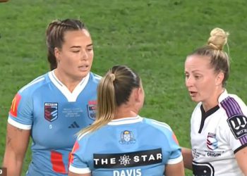 Ružni čin ljulja prvu polovicu otvarača NRLW -a OFRING OTVORENO kao New South Wales Star optužuje protivnika za šok potez