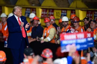 Trump dolazi da govori u američkoj biljci čelične doline