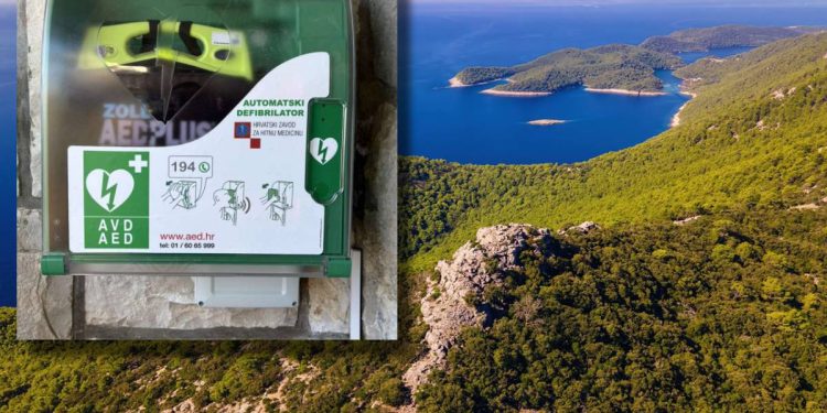 SIGURNIJA SEZONA U Nacionalnom parku Mljet postavljena dva vanjska defibrilatora