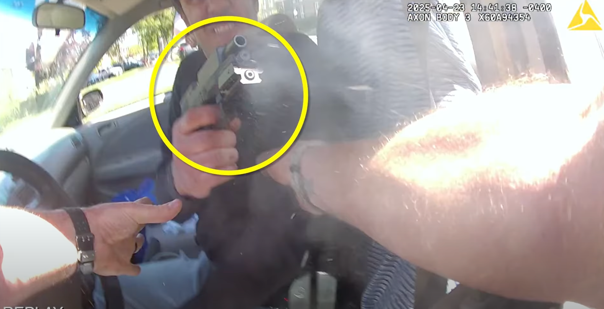 Wali je pucala na časnike prije nego što je kobno snimljen, prikazuje video